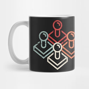 Retro Gamer Arcade Joysticks Mug